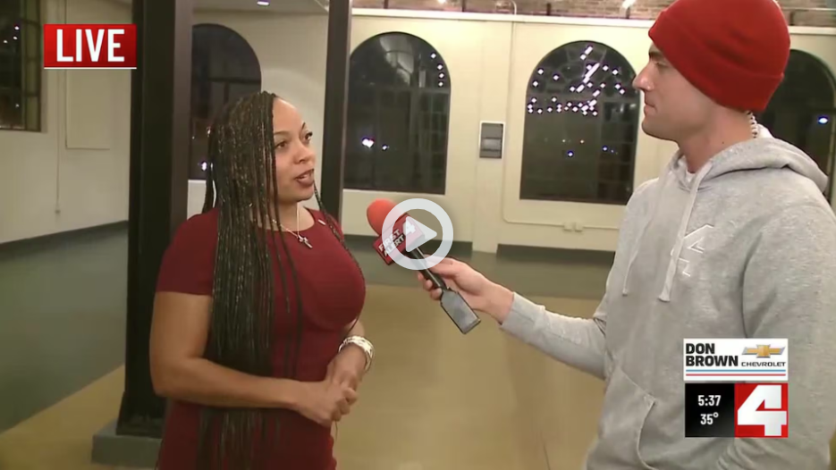 Ward 10 Alderwoman, Shameem Clark Hubbard, speaks with KMOV reporter Cameron Bopp on A Day 4 Forest Park