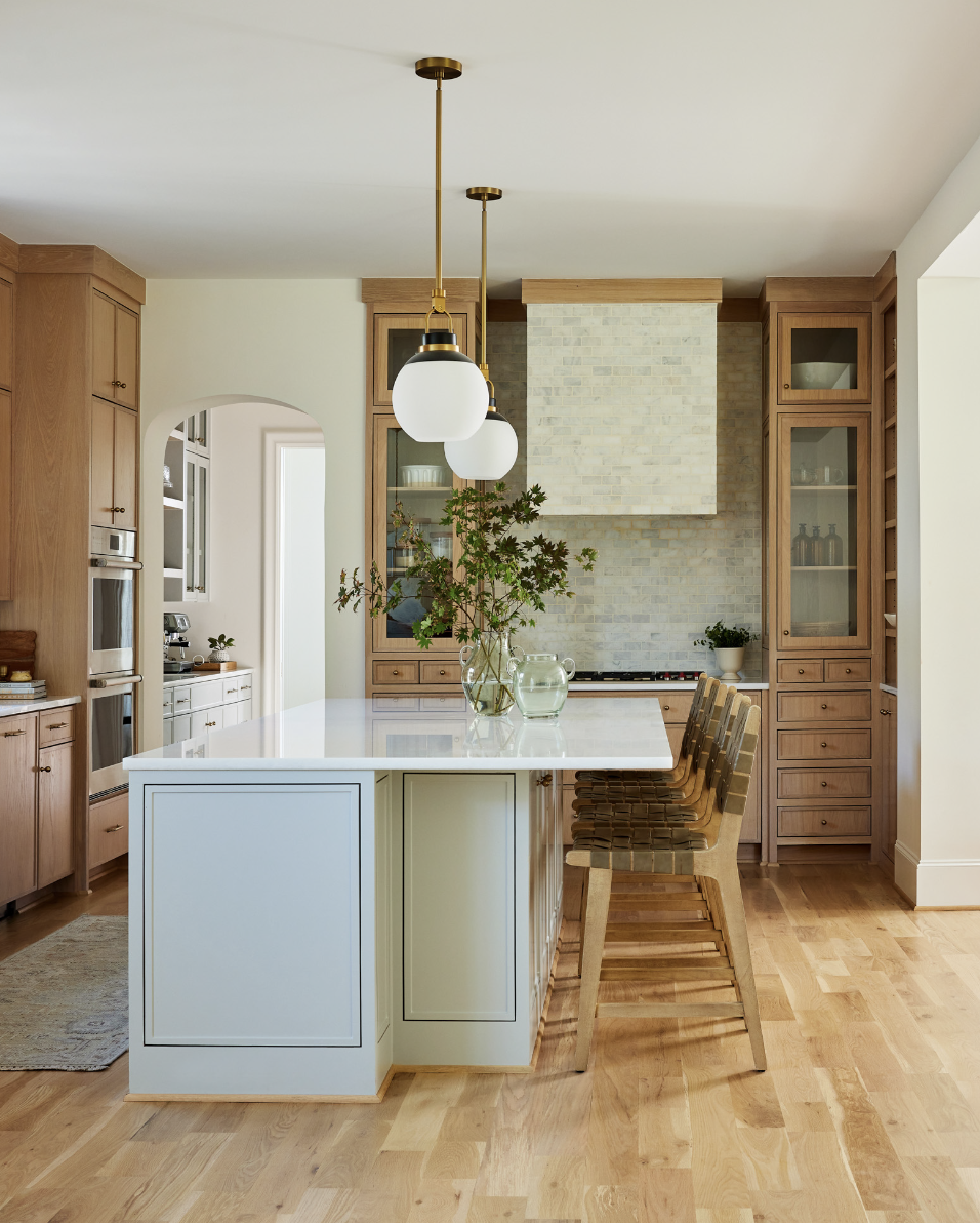 commercial photography kitchen interior warm farmhouse