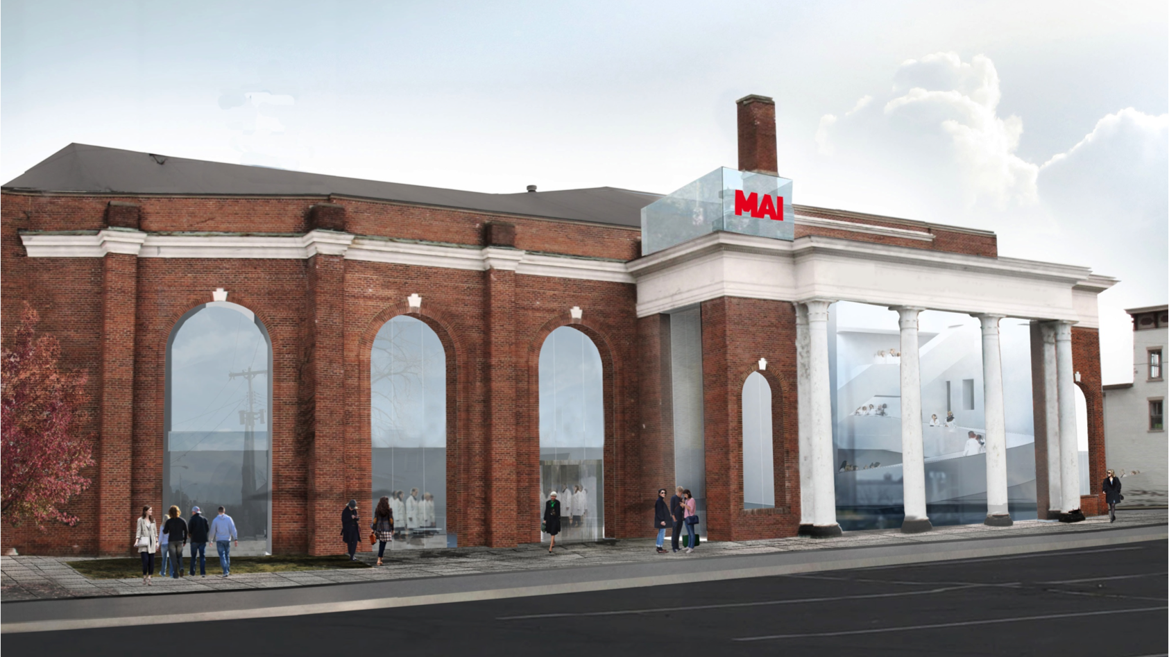 Exterior Rendering © OMA