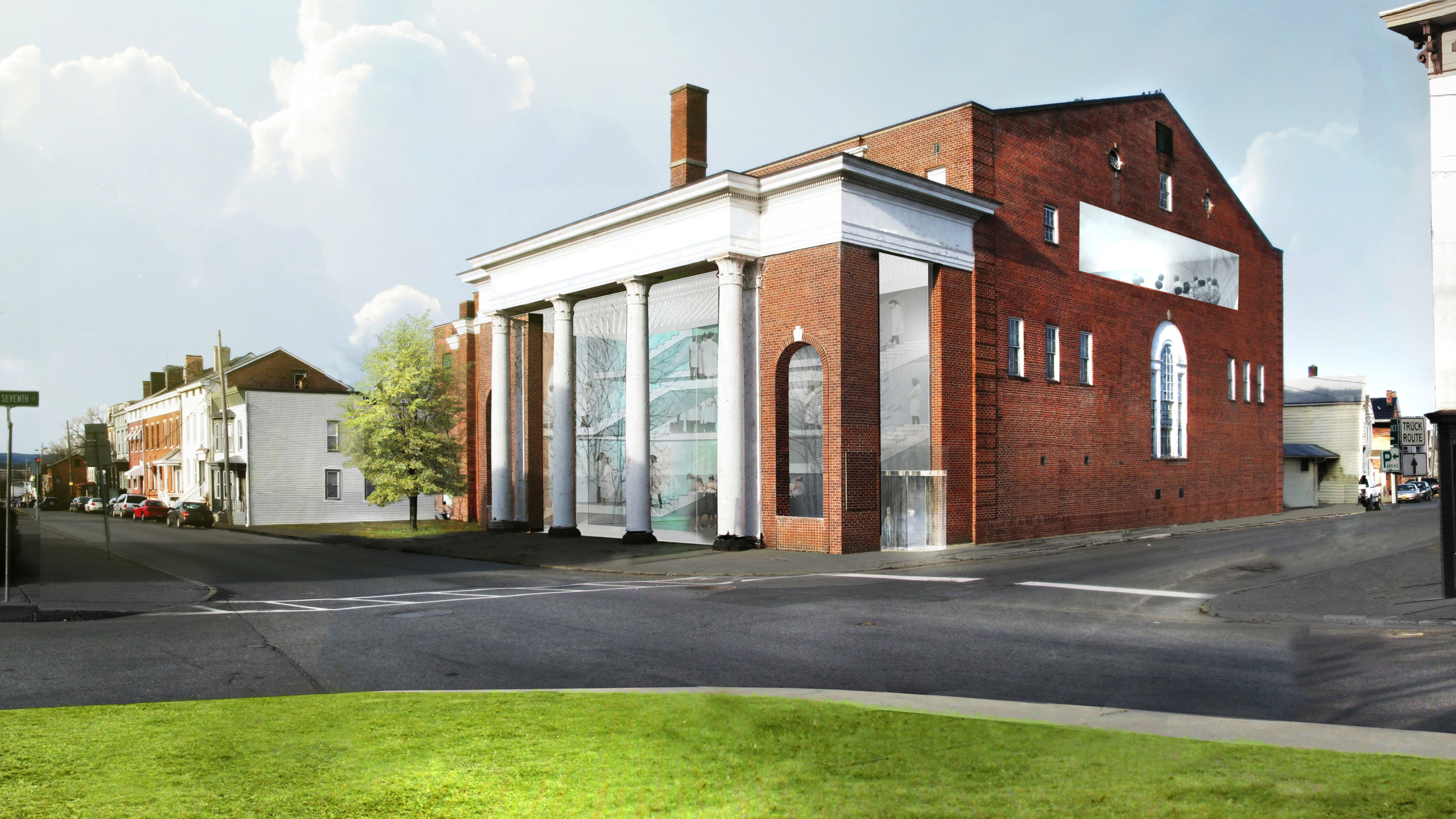 Exterior Rendering © OMA