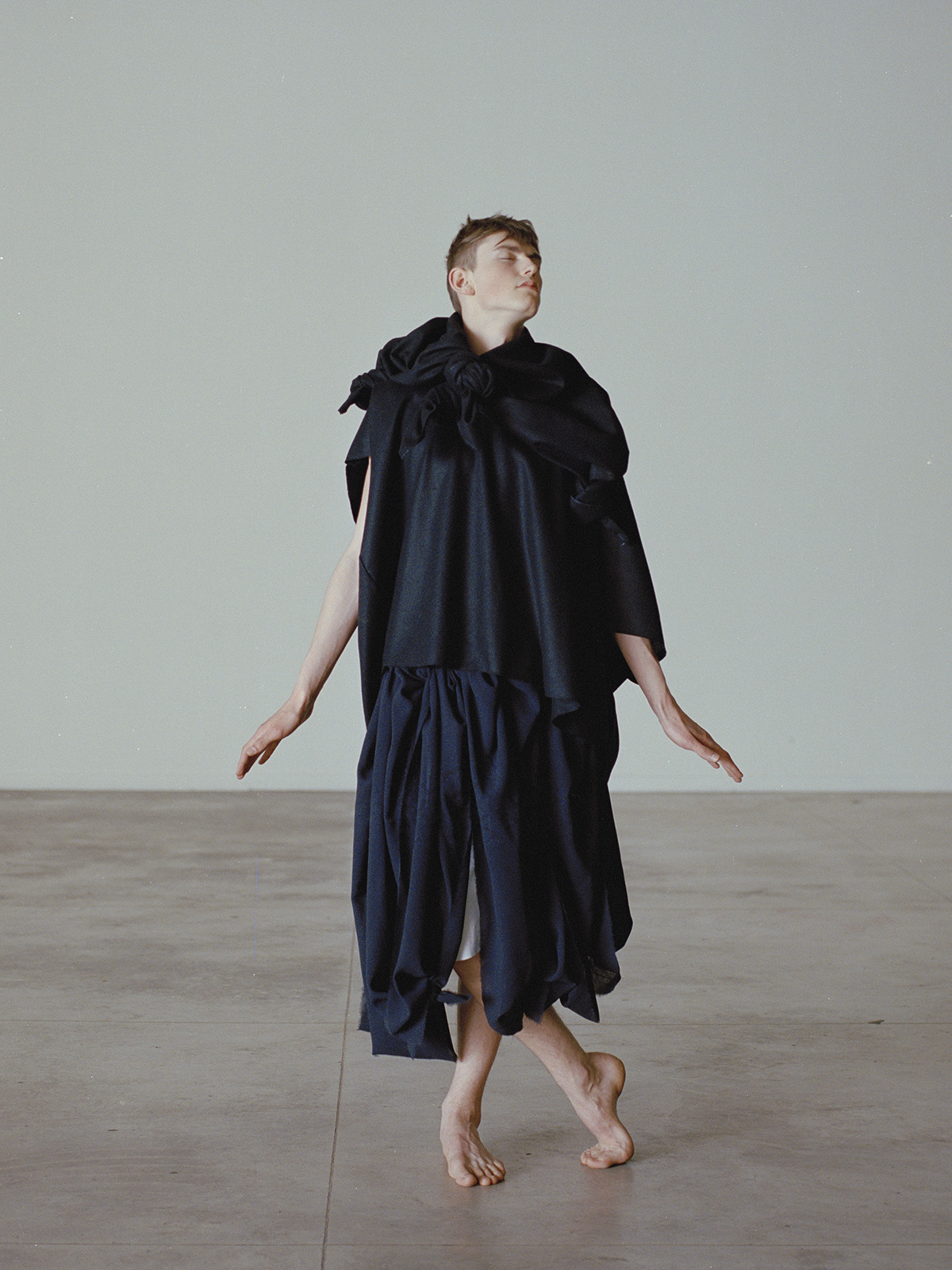 The Emperor’s New Clothes, Performance Documentation, 2014. Photograph by Scandebergs