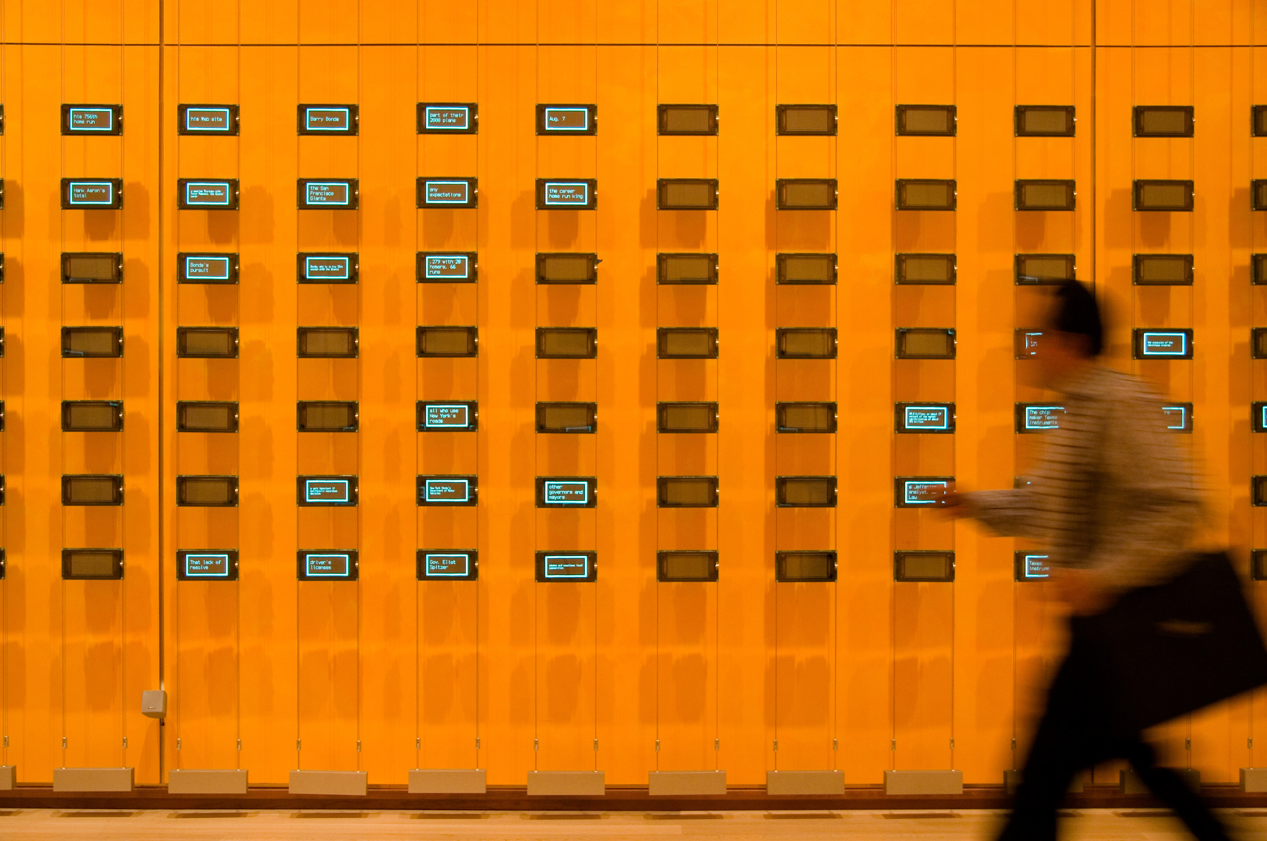 "Moveable Type" (2007). Photograph courtesy of The Office for Creative Research