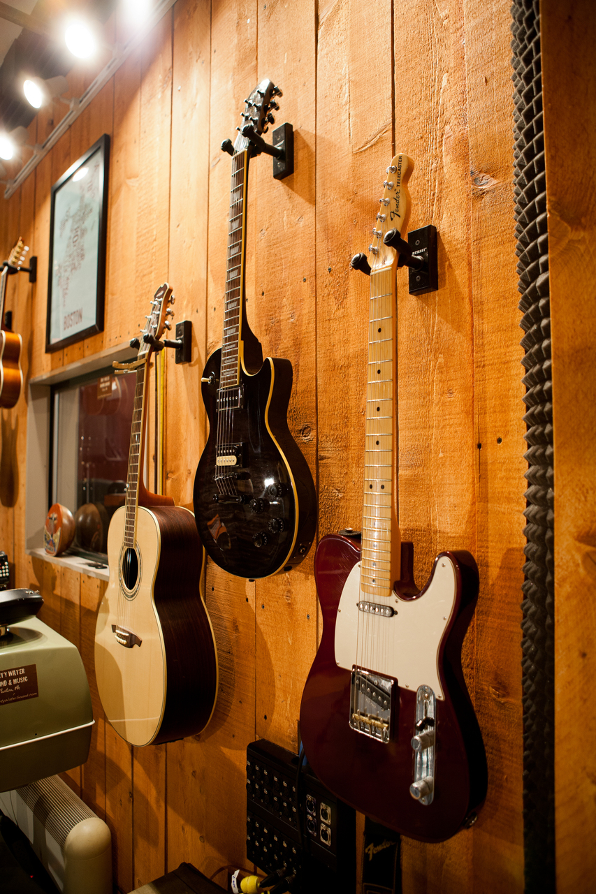 Plenty of guitars & basses.