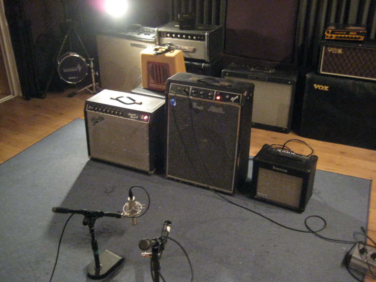 Shot of an Amp Shootout