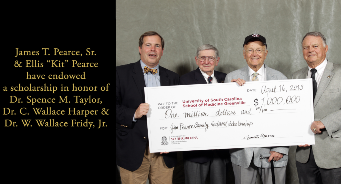 Donor Recognition for Jim Pearce Family Scholarship