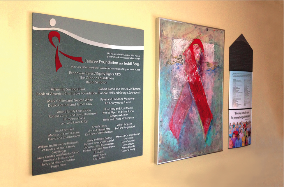 WNCAP, Leah Karpen Donor Recognition Wall