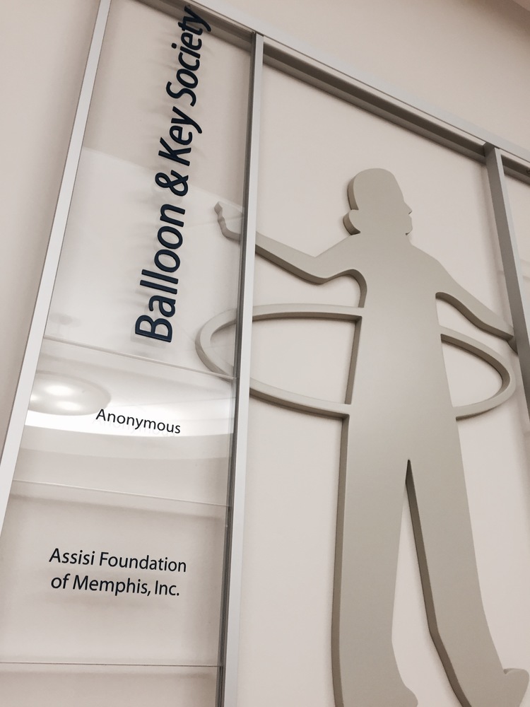 LeBonheur Children's Hospital Donor Recognition Display
