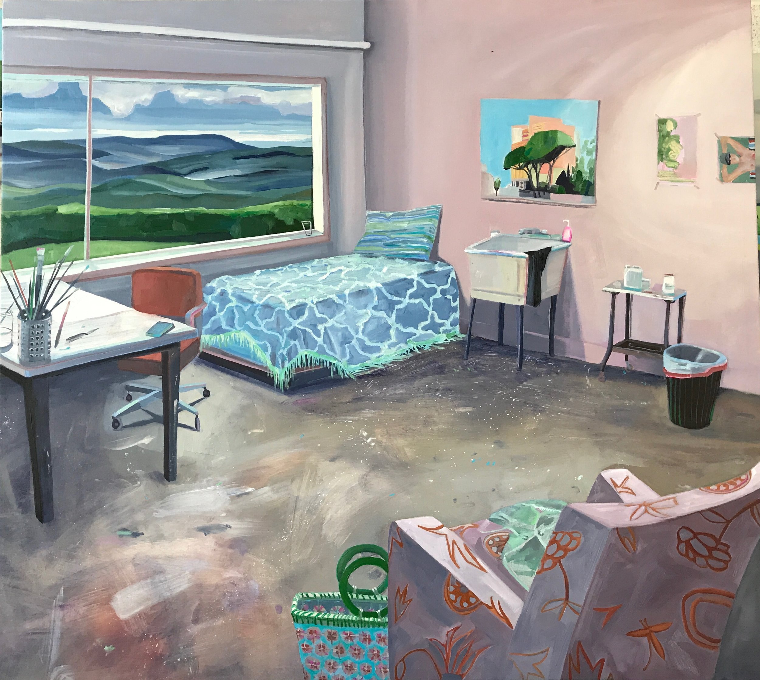 I Always Wanted to Paint a Blue Landscape