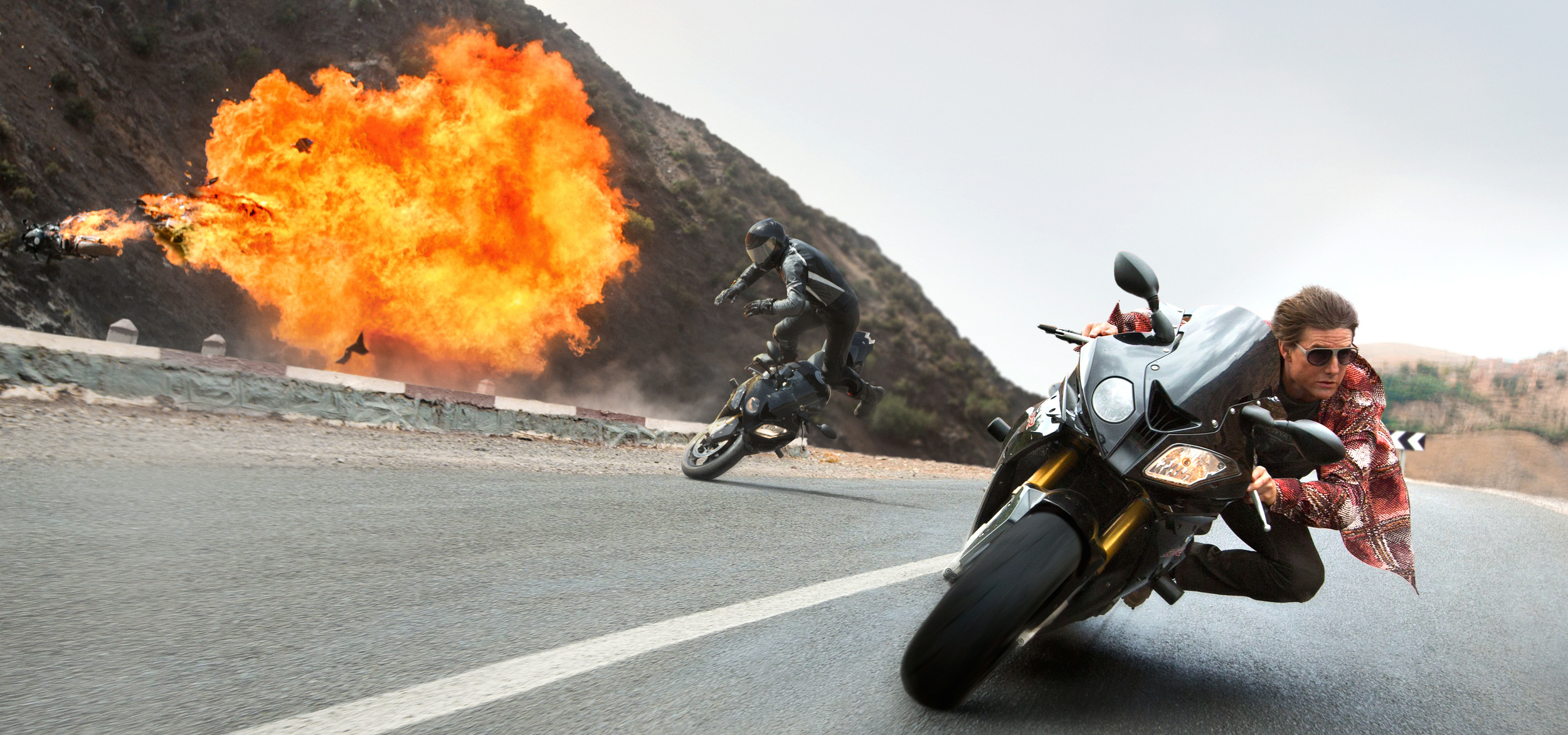 Tom Cruise plays Ethan Hunt in Mission: Impossible Rogue Nation from Paramount Pictures