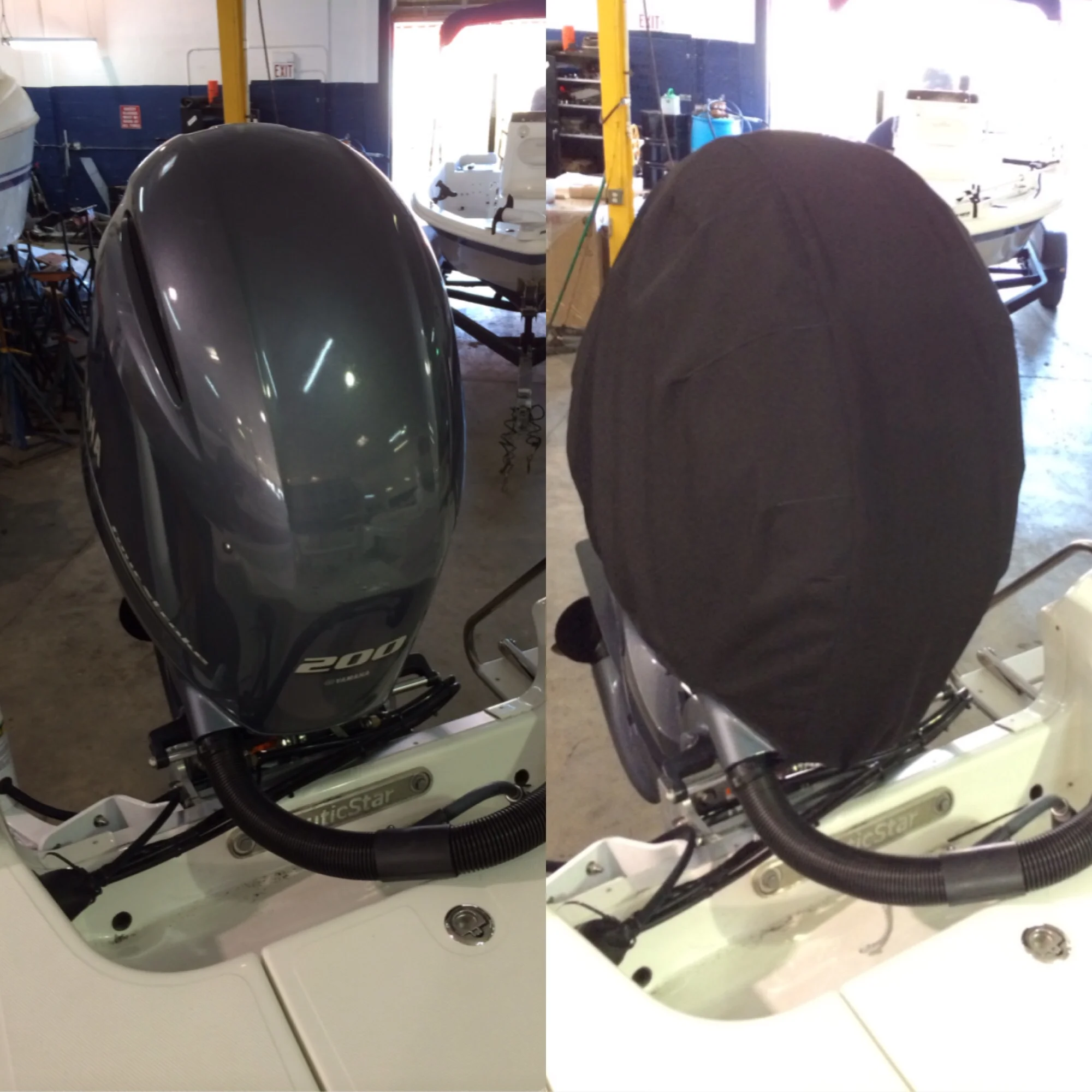 Engine Covers — Custom Marine Canvas