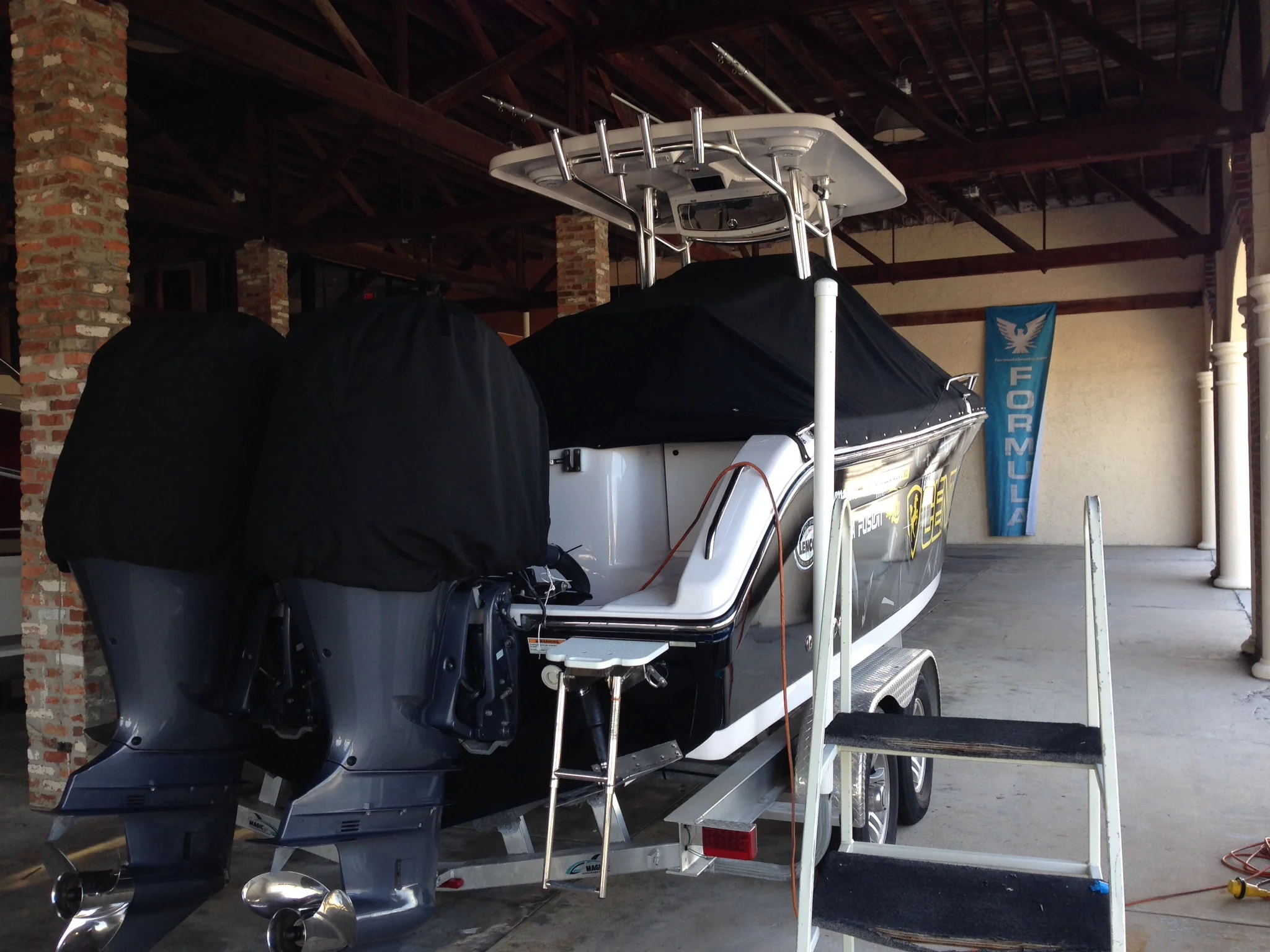 Engine Covers — Custom Marine Canvas