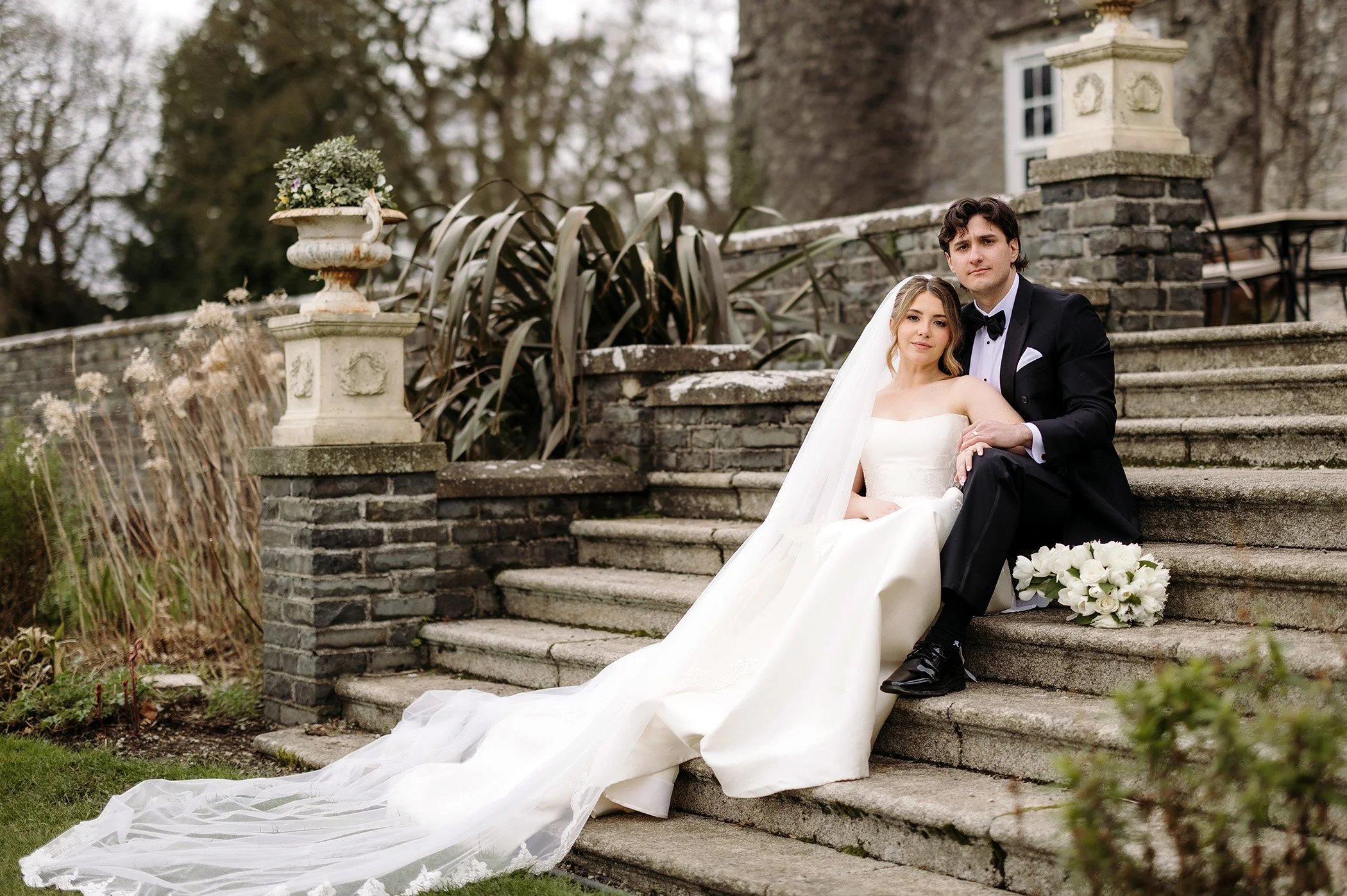 Irish castle wedding black tie.jpg