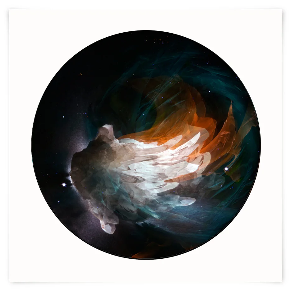 LIMITED EDITION PRINT - PERSEPHONE: 50x50cm Available to purchase via Antlers Gallery 