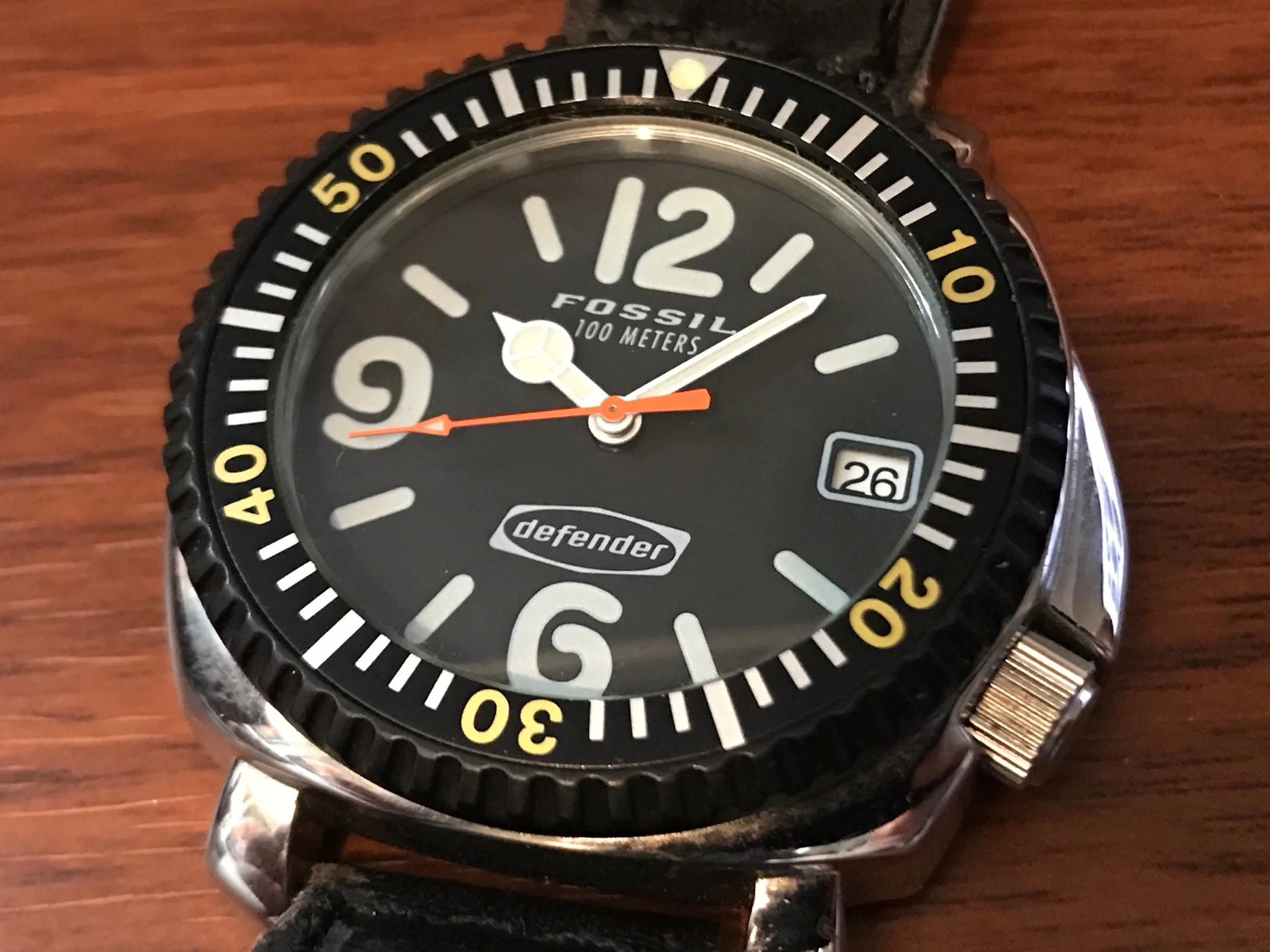 Guide to the Fossil Defender Watches — Underground Fossil Collectors Club