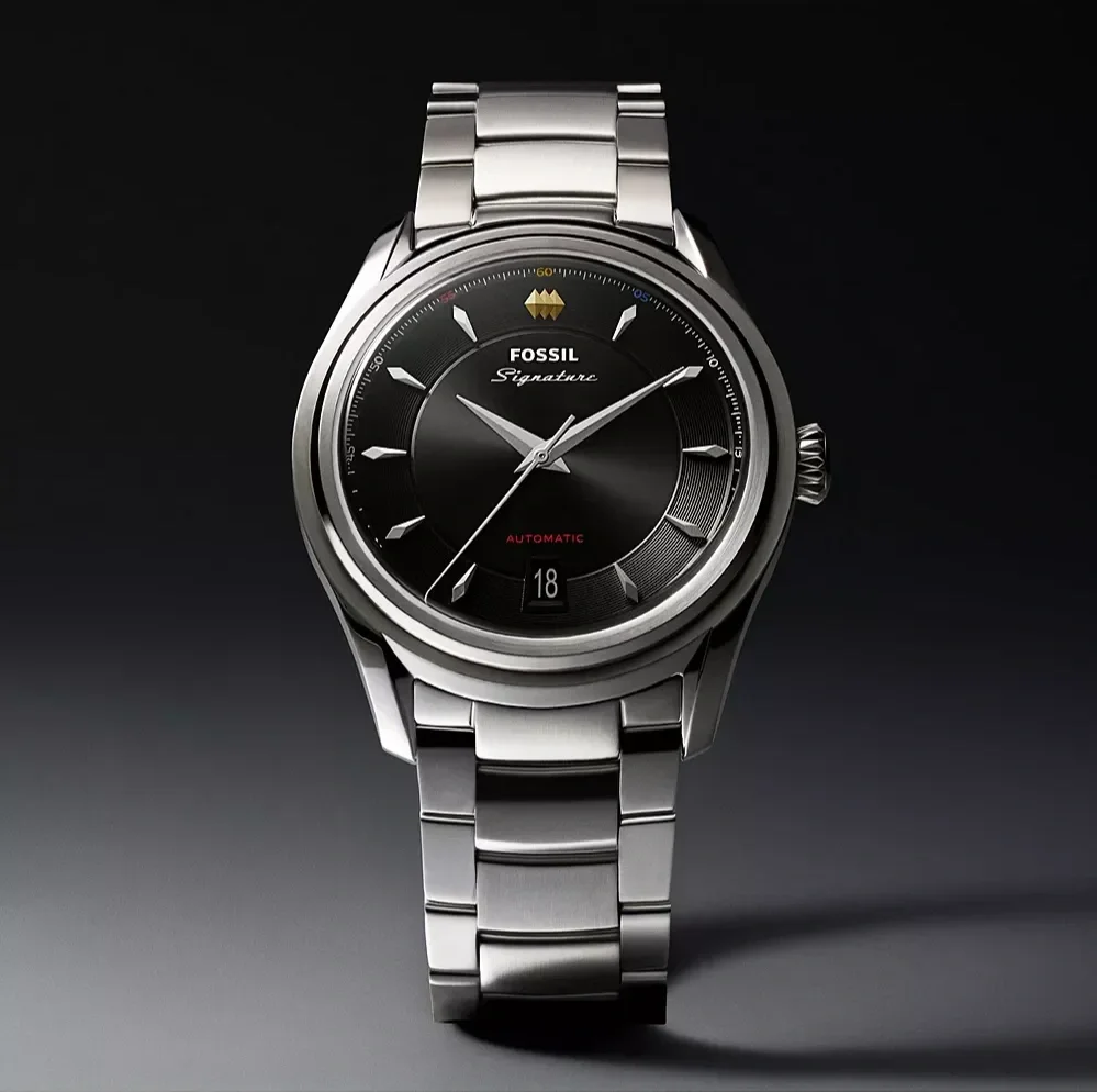 Signature CS-1 38mm Three-Hand Date Automatic Stainless Steel Watch