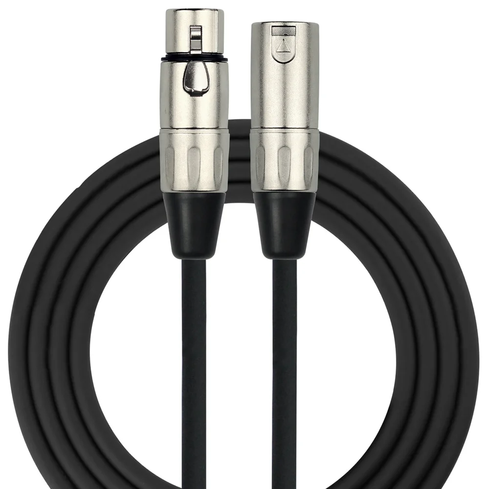Cascha Standard Line Microphone Cable White 3 m