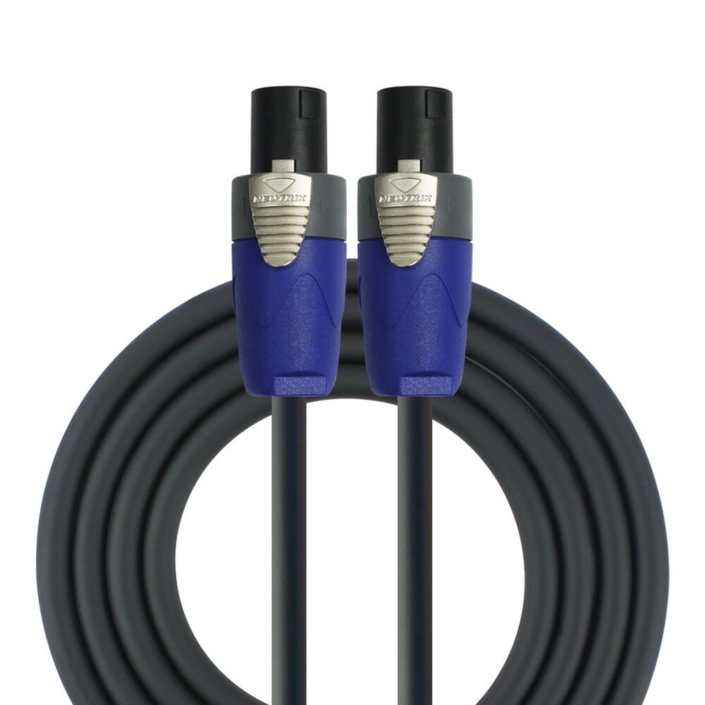 Opa spellen met de klok mee Kirlin SBC-147N, 14AWGx2c, Speaker cable with Neutrik Speakon® connector —  The Kirlin Shop
