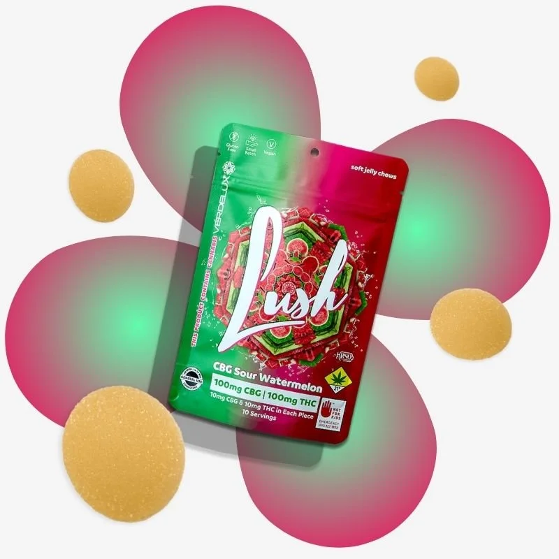 Lush Sour Watermelon Soft Chew Gummies By Verdelux Edibles.jpg