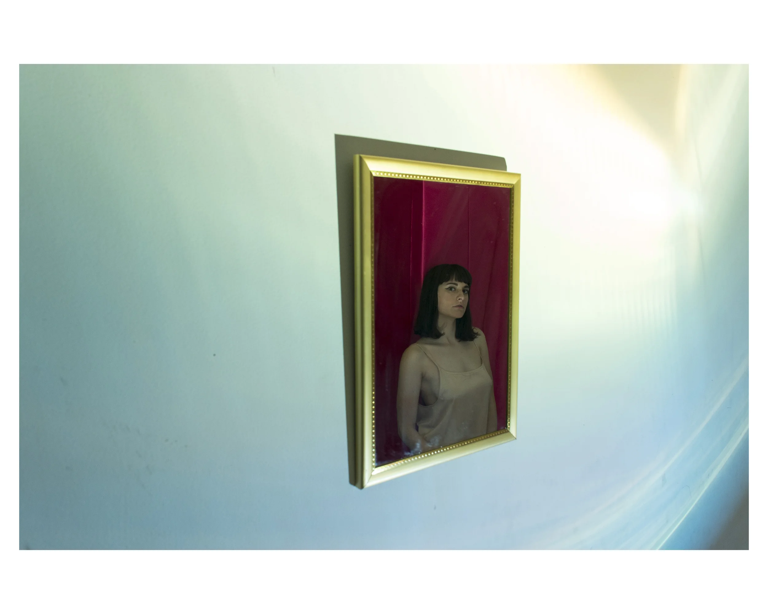 Jessi Lembo American, born 1993 (Untitled work from a series of self portraits), 2015 Inkjet print on matte paper Courtesy the artist