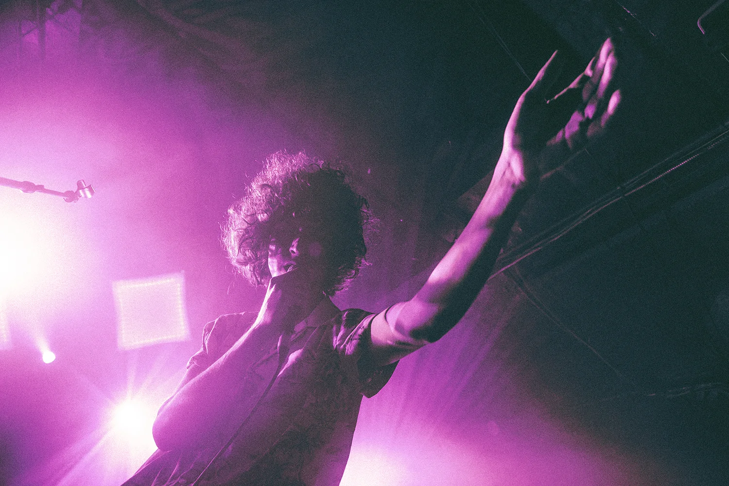Temples performing at Underground Arts in Philadelphia in May.