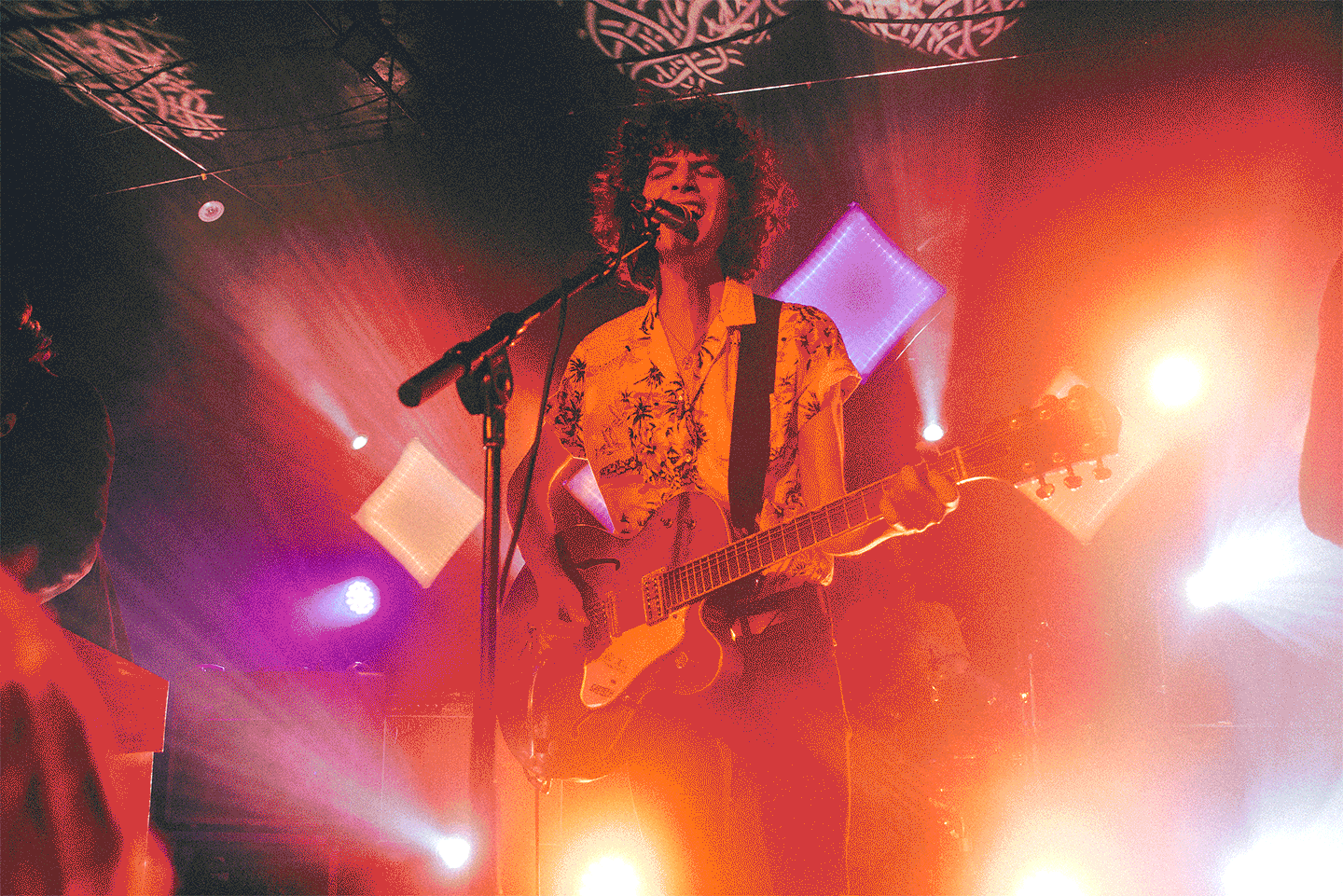 Singer James Bagshaw of Temples