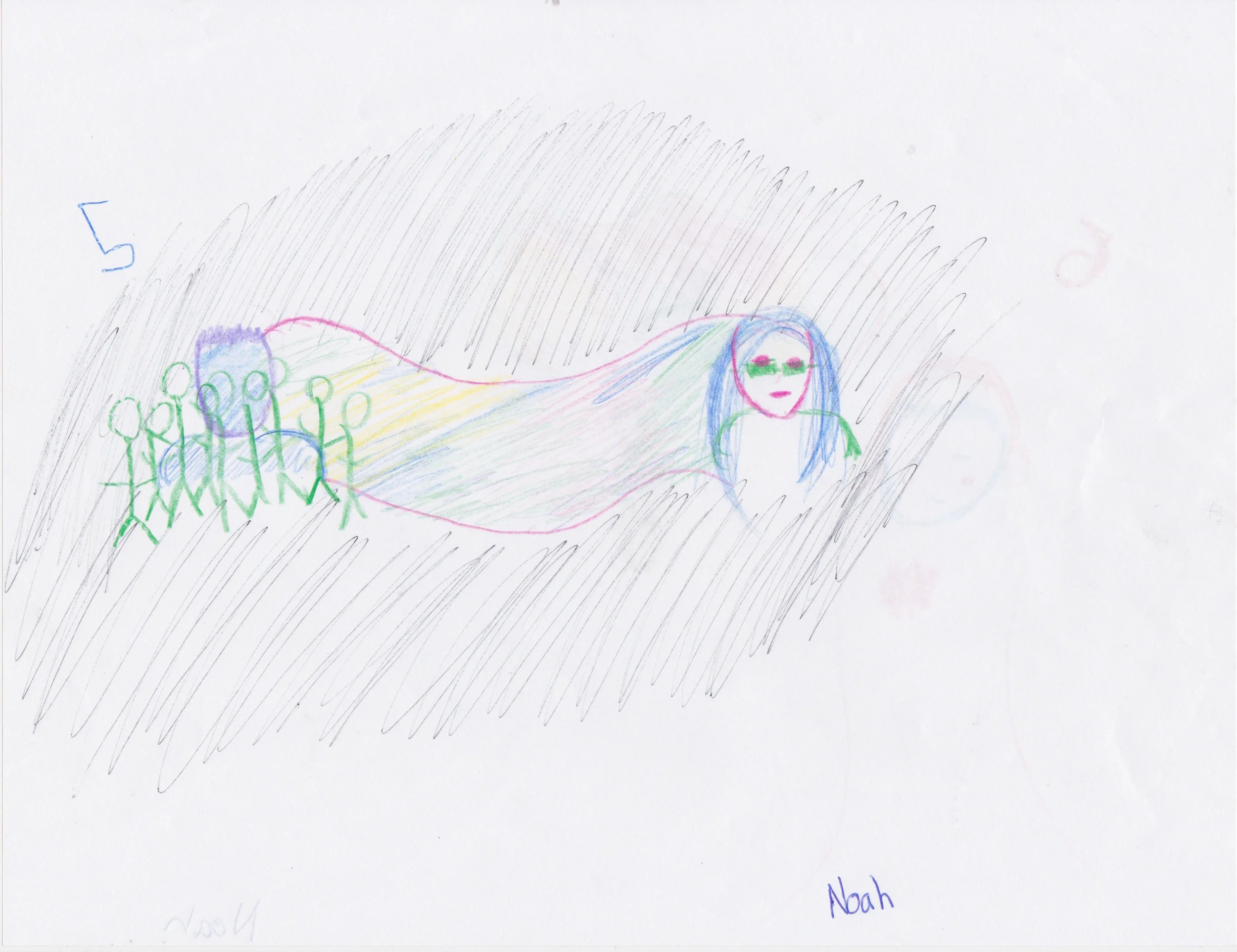 Illustrations by Noah Schifrin, Bassist