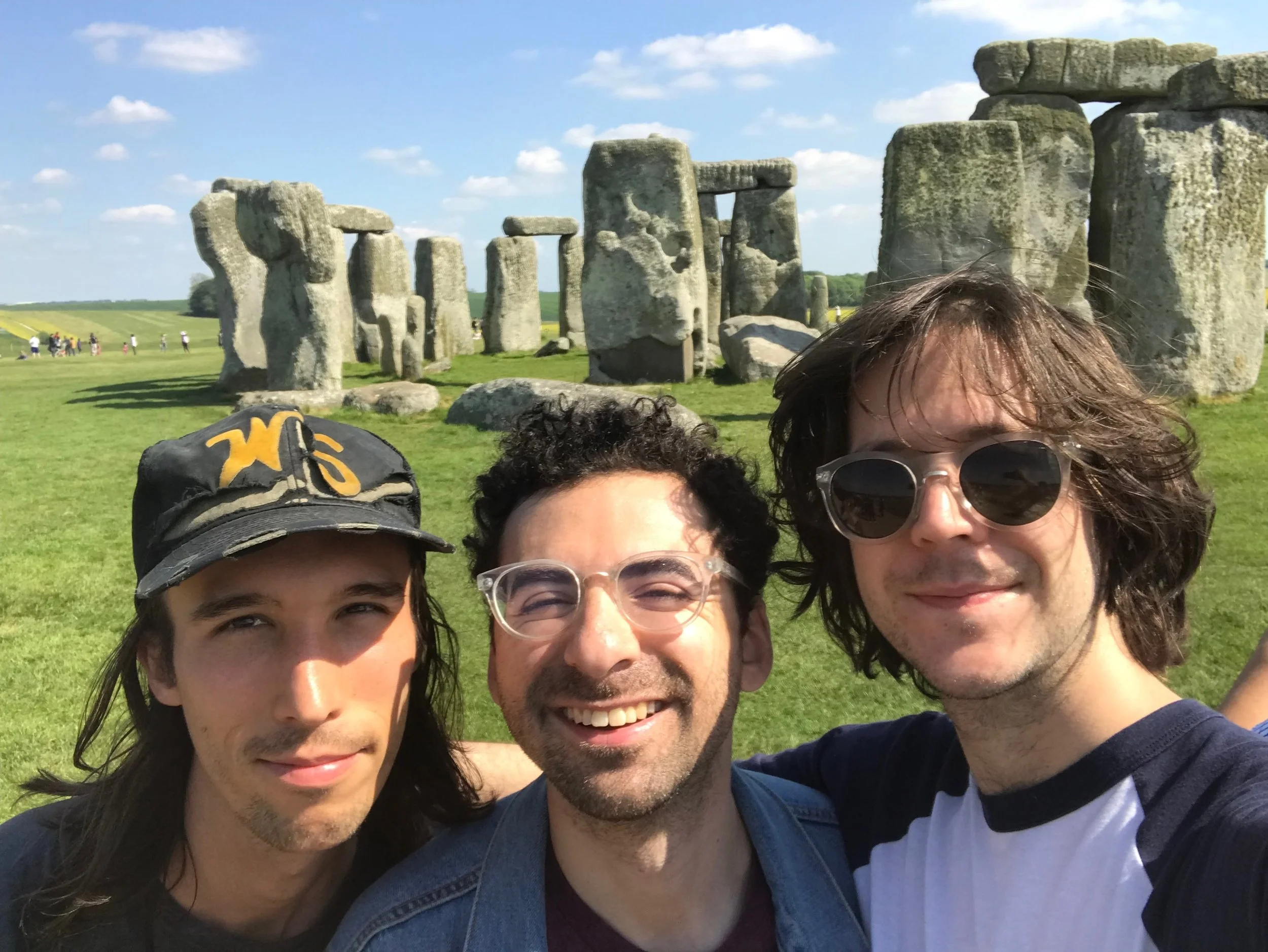 Sam Evian Went to Stone Henge and the Royal Wedding While on Tour