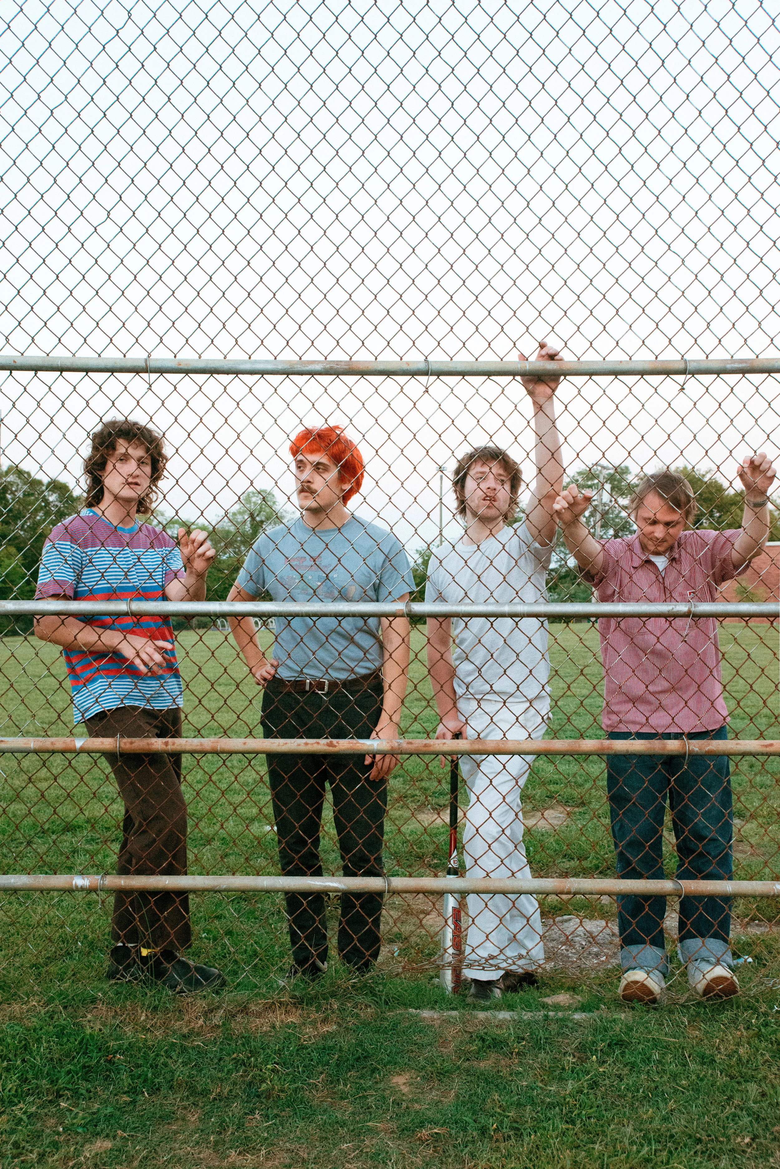 Shane Perry, Sam Silva, Michael Brudi and Jared Hicks of The Medium. Photo by Emily Quirk.
