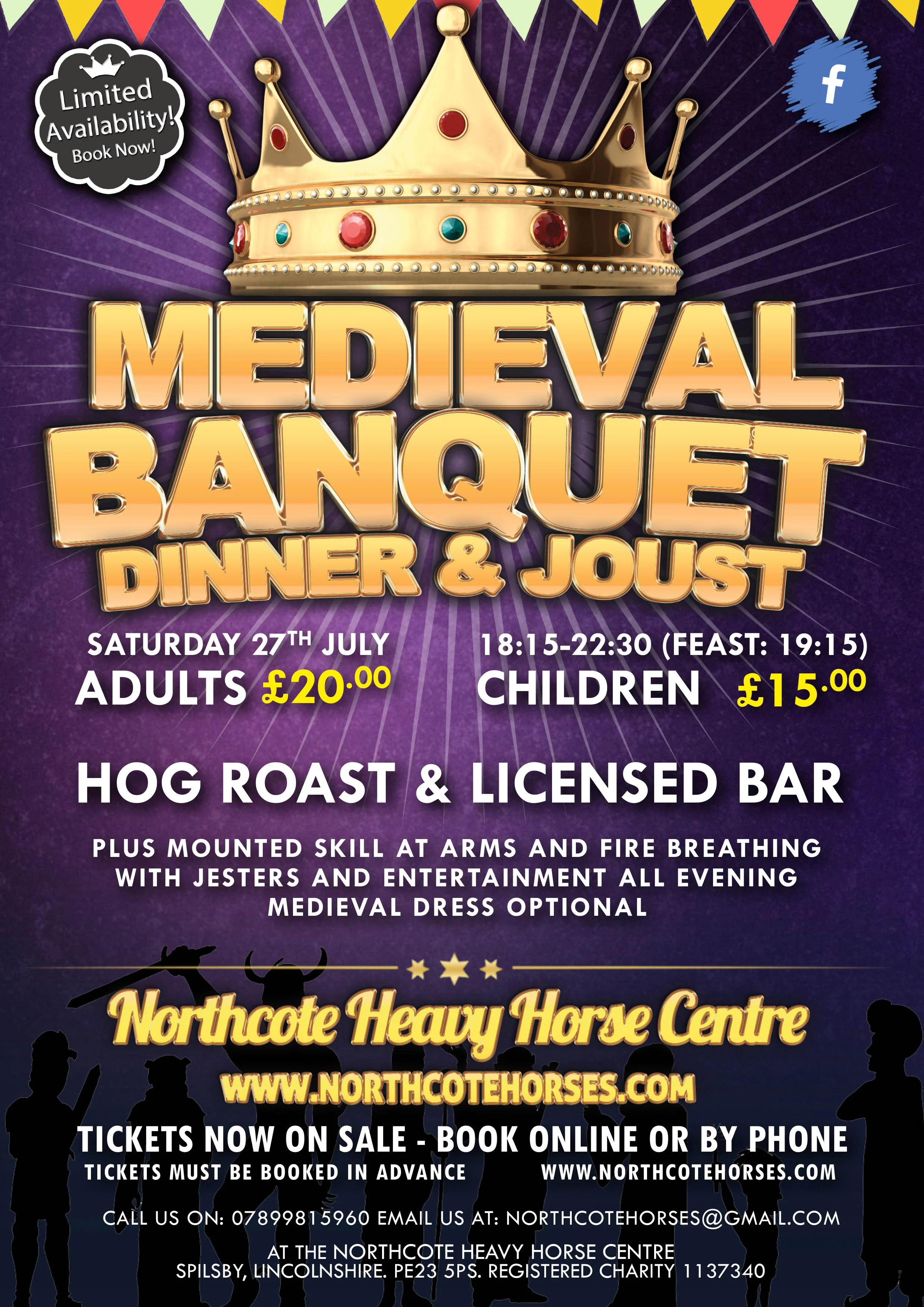 Medieval Banquet Poster May 2014