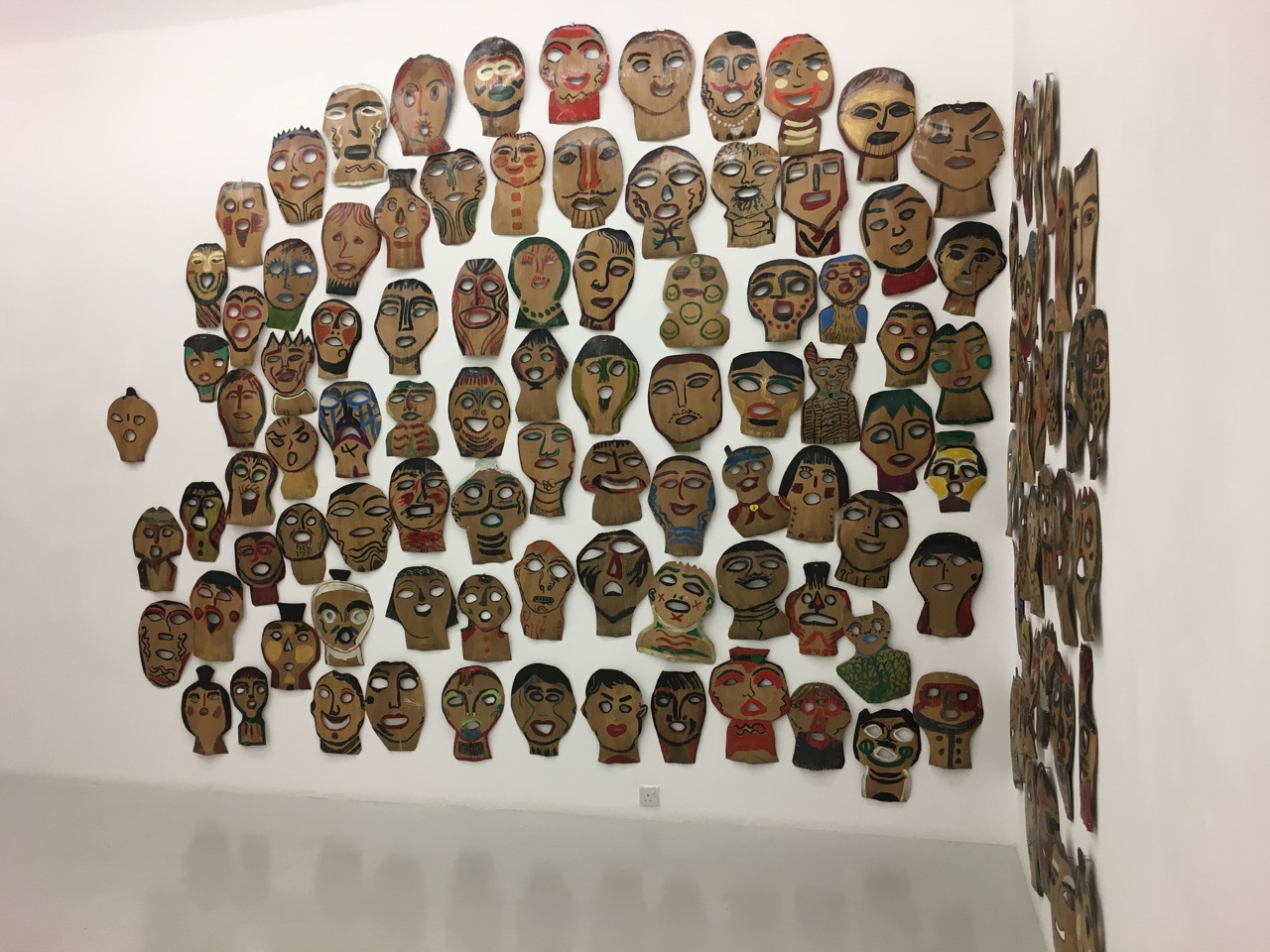 "Masks" Htein Lin at Yavuz Gallery, Singapore