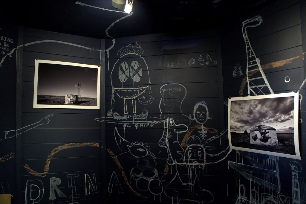 Jetsonorama Painting Installation by: Juan Carlos Quintana and Carlo Ricafort Photo by: Matteo Bittanti
