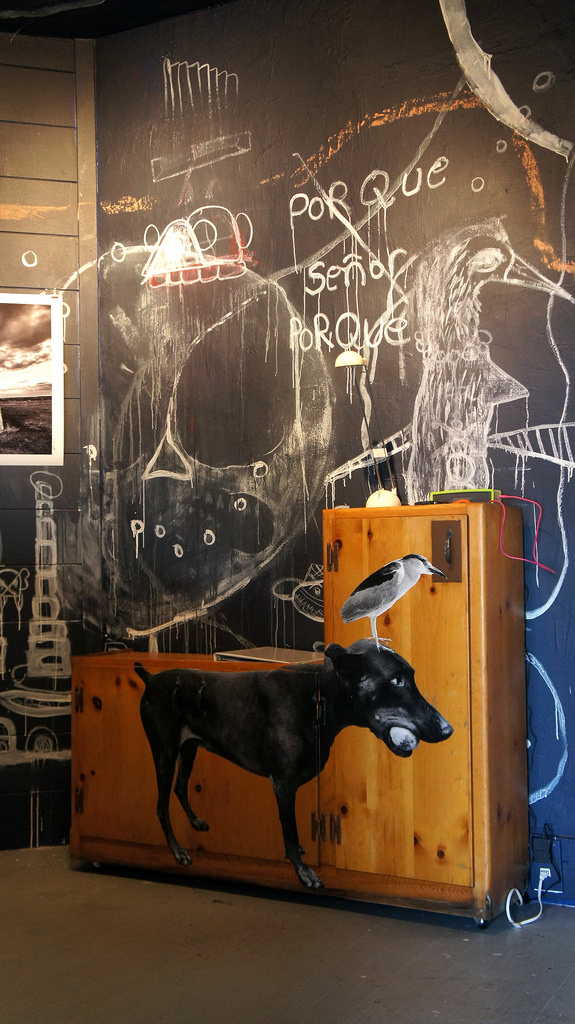 Jetsonorama Painting Installation by: Juan Carlos Quintana and Carlo Ricafort Photo by: Matteo Bittanti