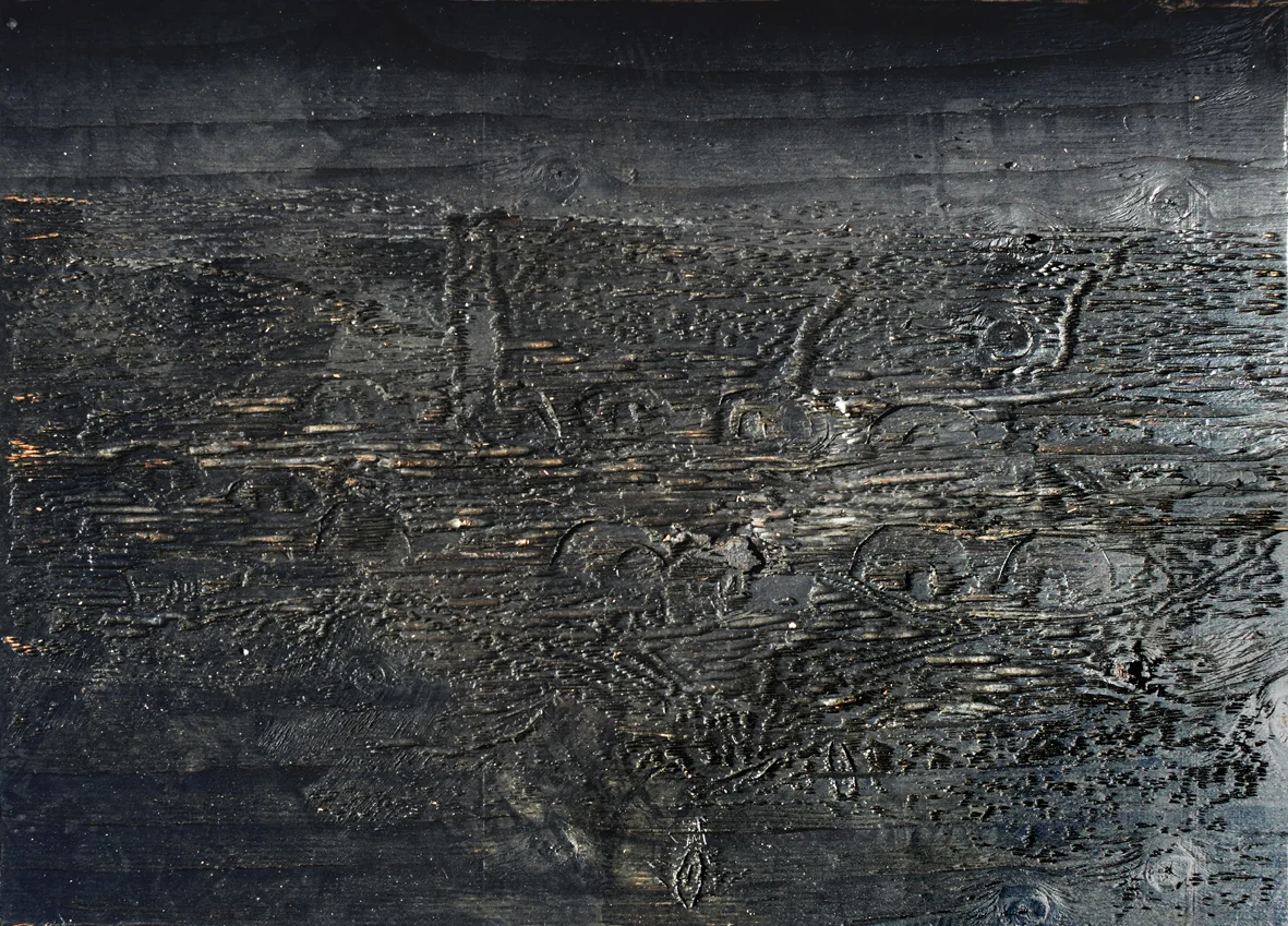 Ohlone Village (detail)