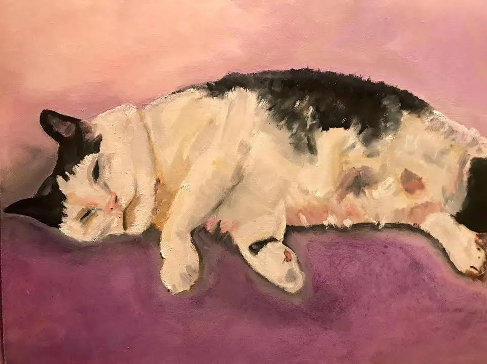 Argus. Oil on paper.