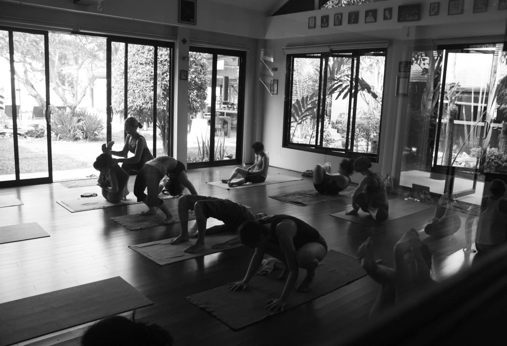 Mysore practice at Samahita Retreat in Koh Samui, Thailand. 