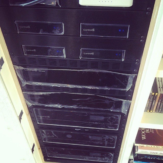 A day of #control4 programming ahead. #liveinstall