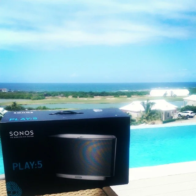 Today's job. #sonos #stkitts