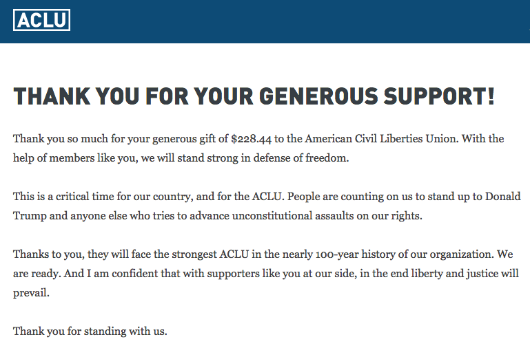 Will be an honor to carry that card.&nbsp; Find out more for yourself at aclu.org.