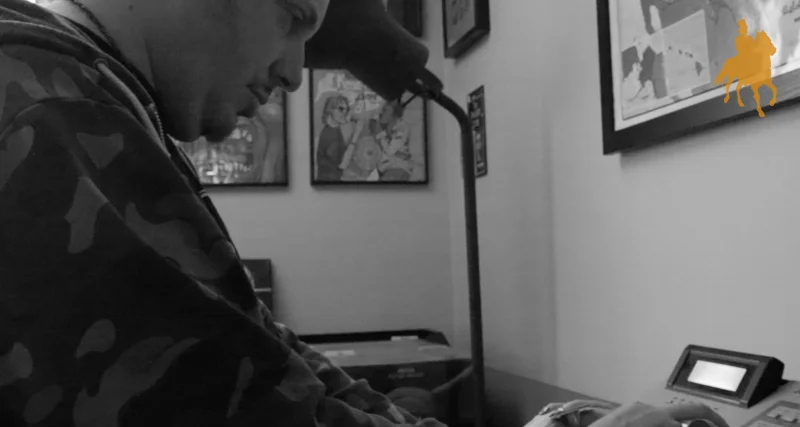 Uncommon Nasa at work at Nasa Labs, NYC during the filming of this new Rhythm Roulette challenge.