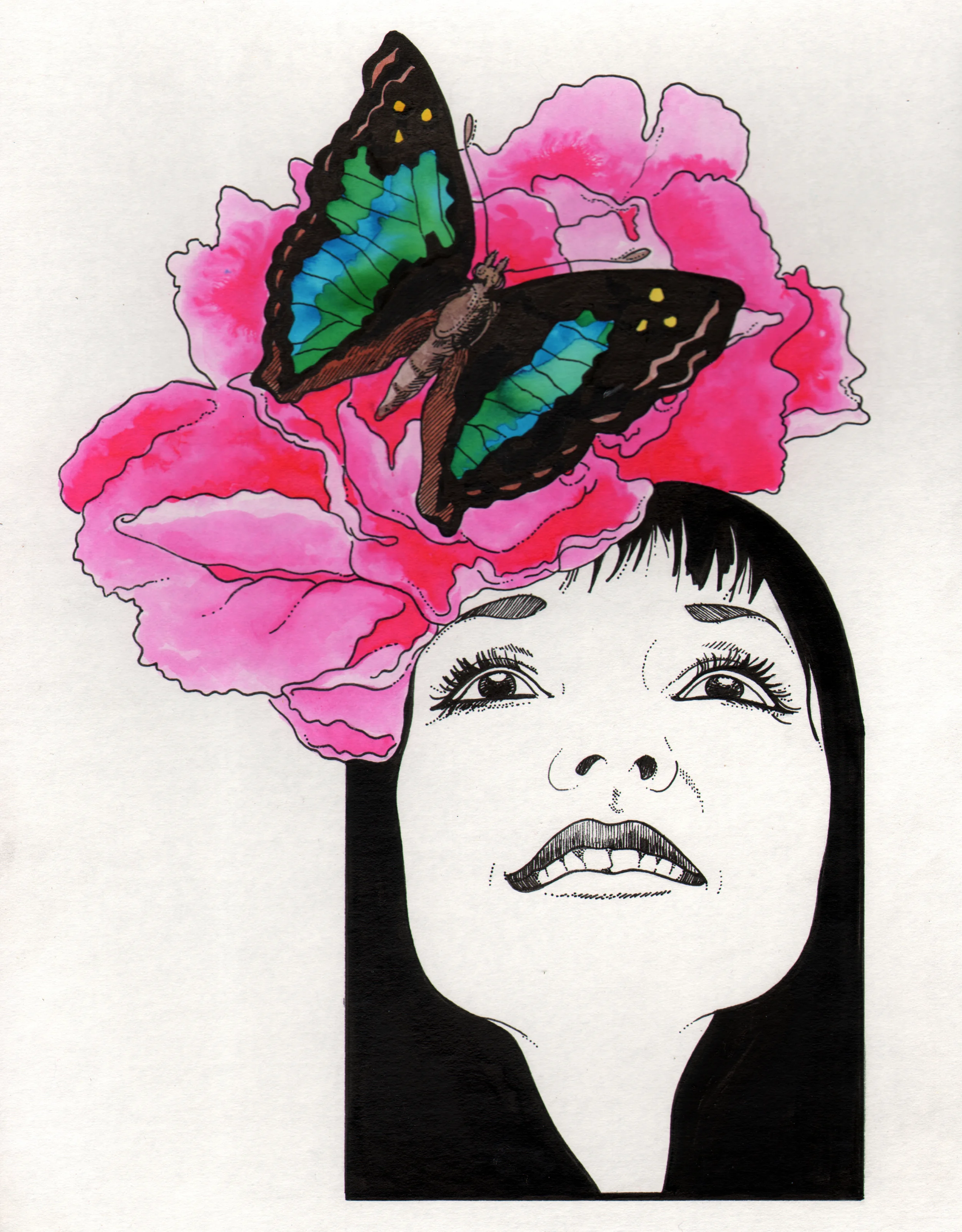 Maria, the Peony, and the Butterfly; 2012
