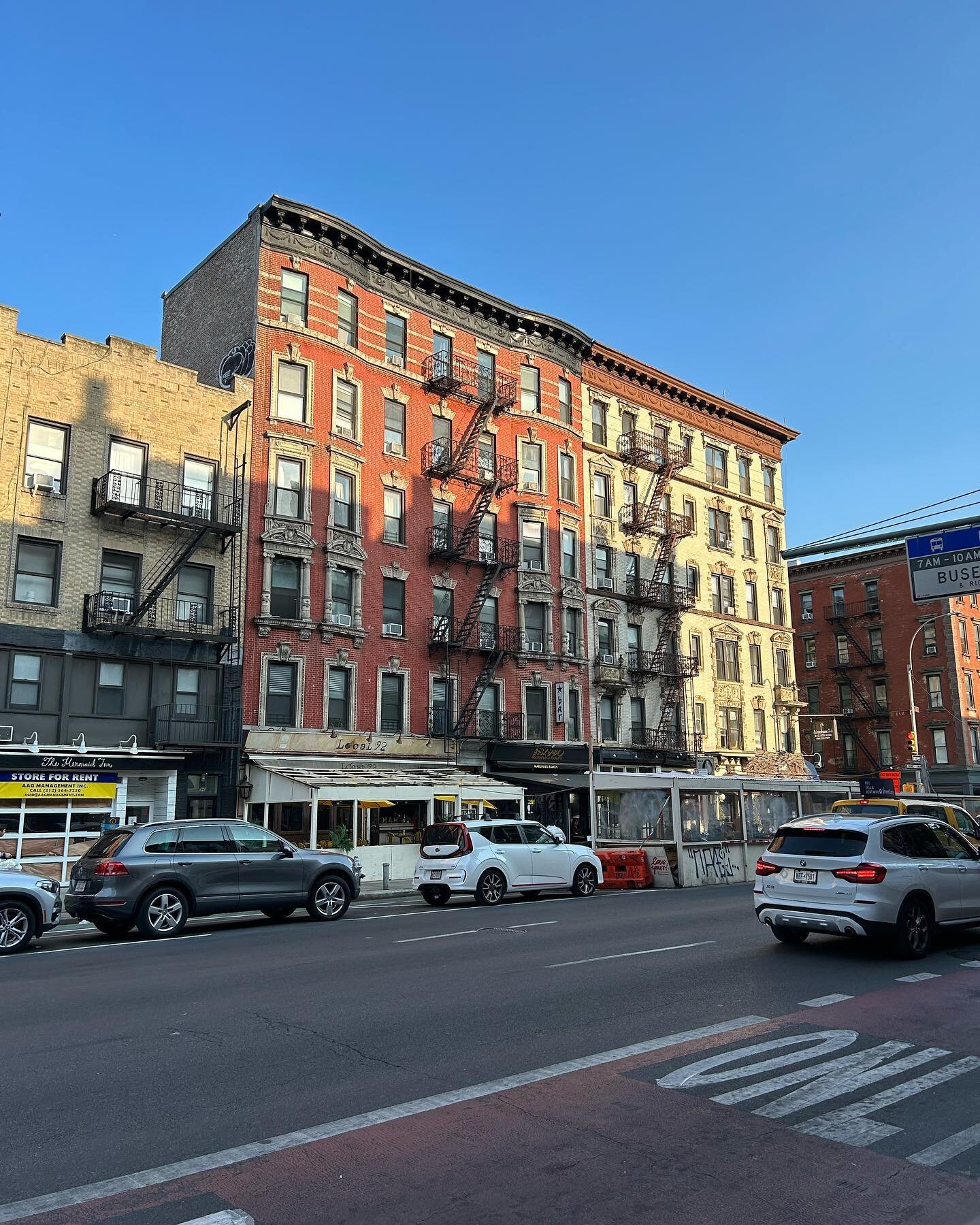 The early evening light in the East Village captivated me this week. 

#eastvillage #newyork #earlyevening #light #littleukraine