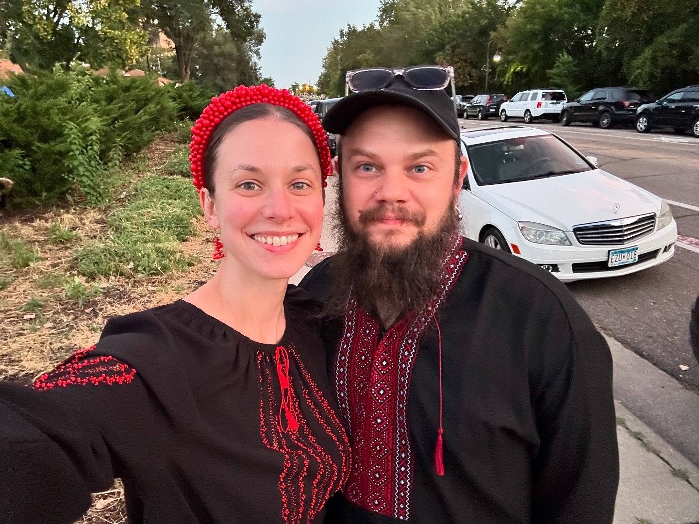 A matching moment for your Monday 🥰 

#matching #vyshyvanka #couplegoals