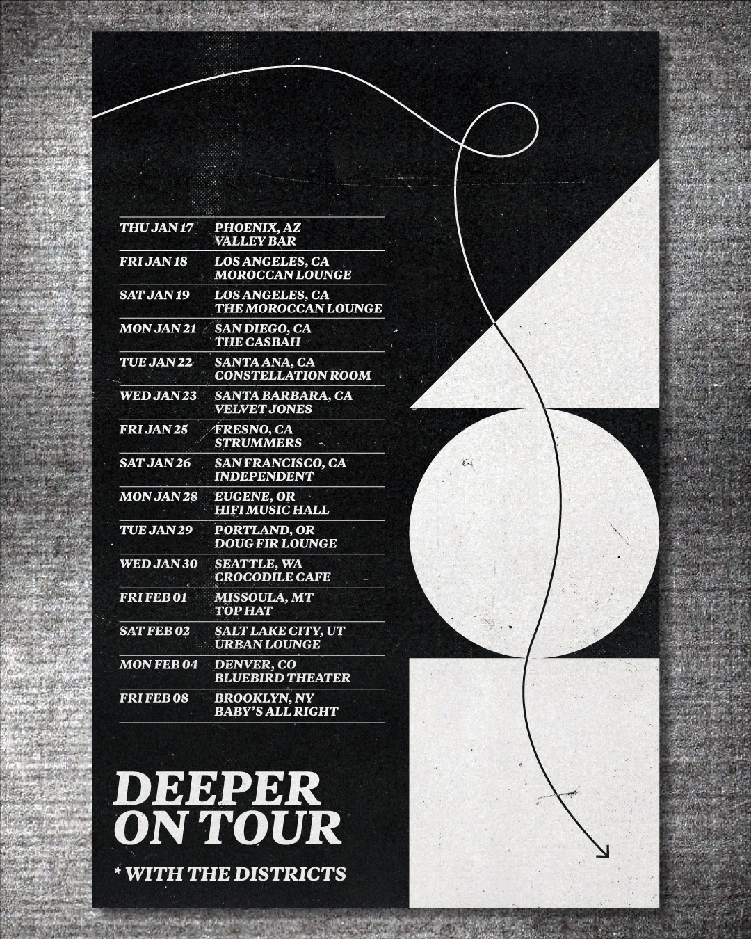Deeper Tour With The Districts This Winter 