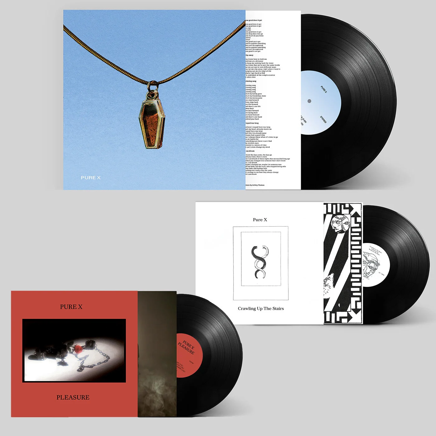 Pure X's Self Title LP and Re-Issues are Out Now!