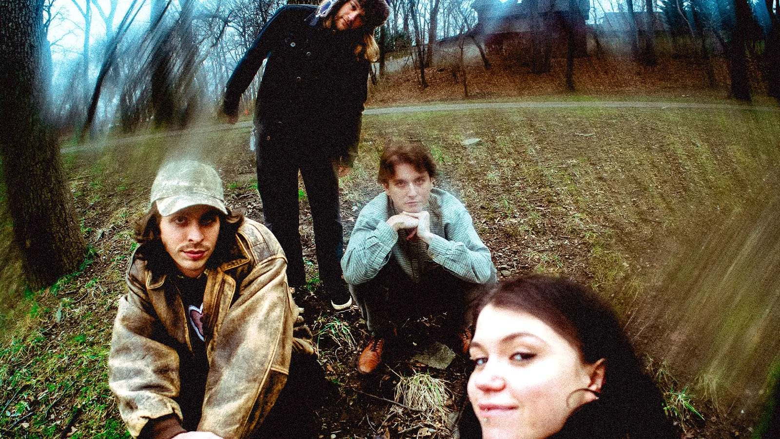New on Angel Tapes, Shower Curtain's Debut Album 'words from a wishing well' out October 18th ! 