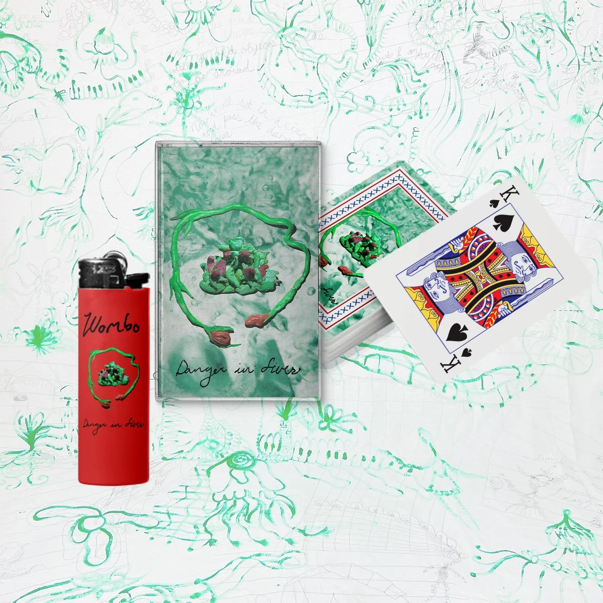 Wombo - Danger in Fives - Cassette Deluxe Bundle.jpg