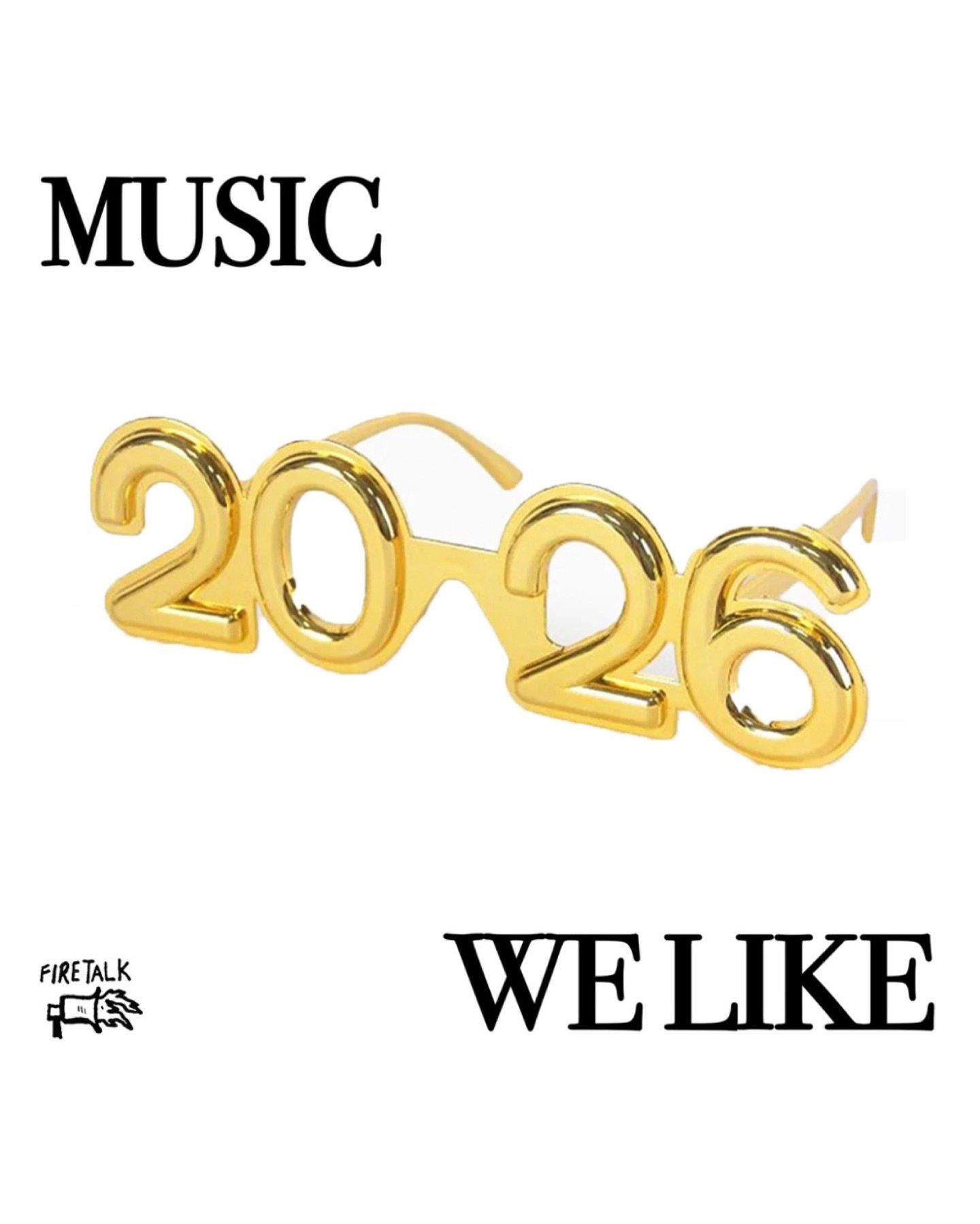 🥂 MUSIC WE LIKE 🥂 put down the ***** and find some new music 🎶 updated our MWL playlist w/ some choice new music, listen &amp; follow along on your platform of choice. linked in our story