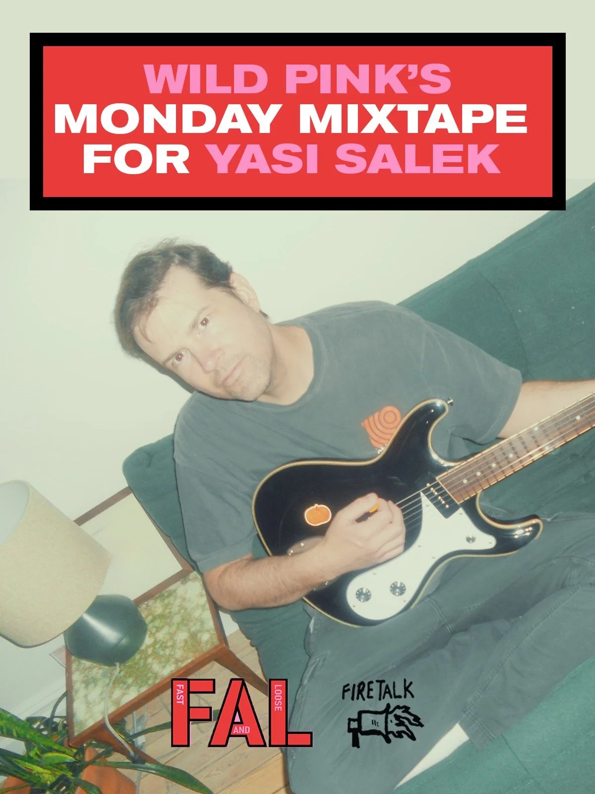 Monday Mixtape by @wildpinknyc for @yasisalek Fast and Loose newsletter 🎧✉️ subscribe and see Wild Pink live !