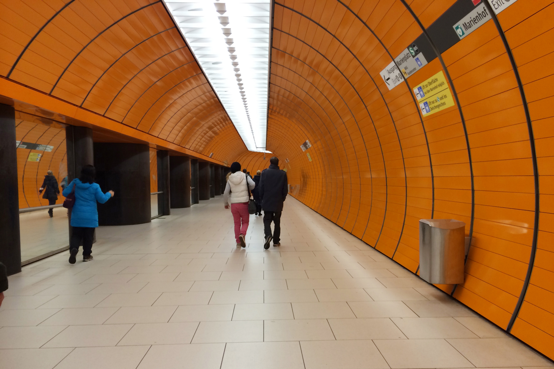 Fun underground station.