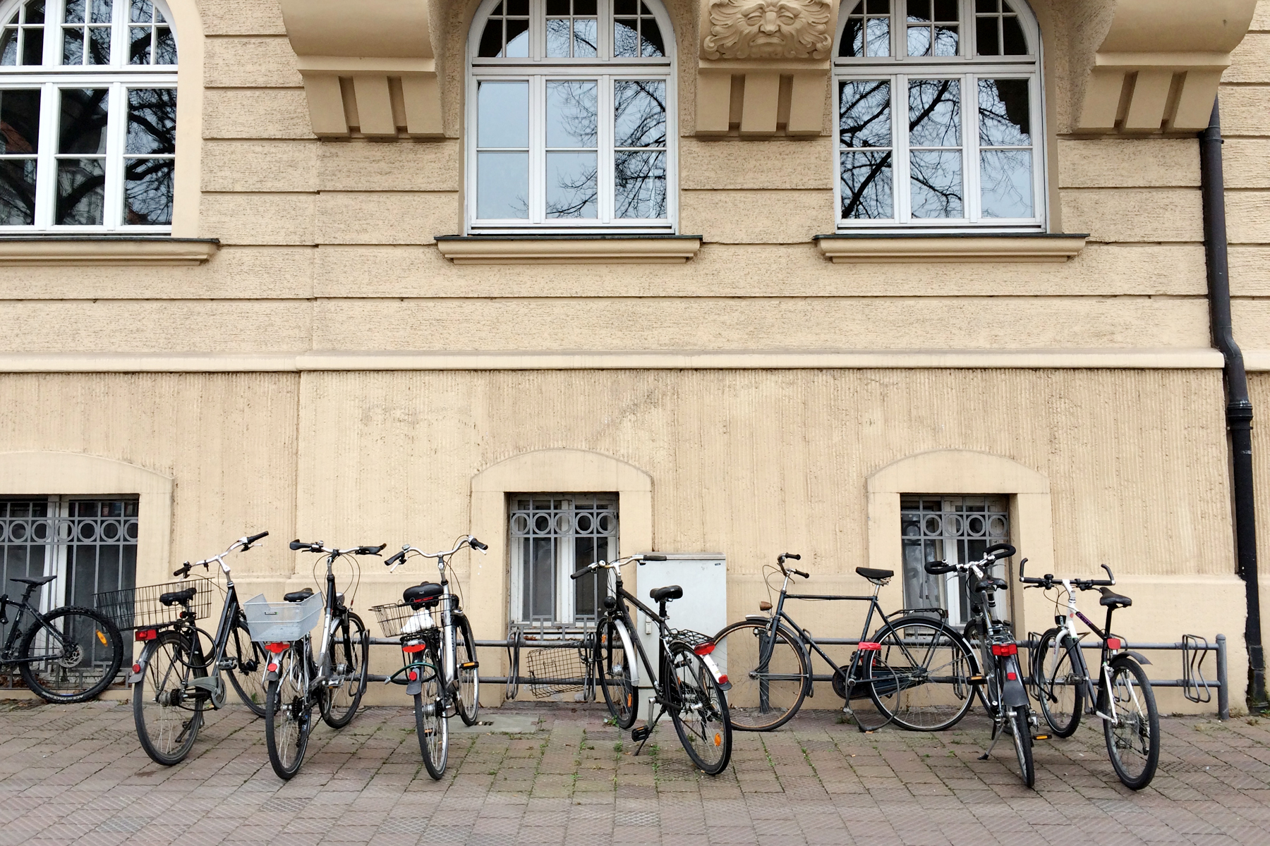There are so many bikes in Munich! I love it!